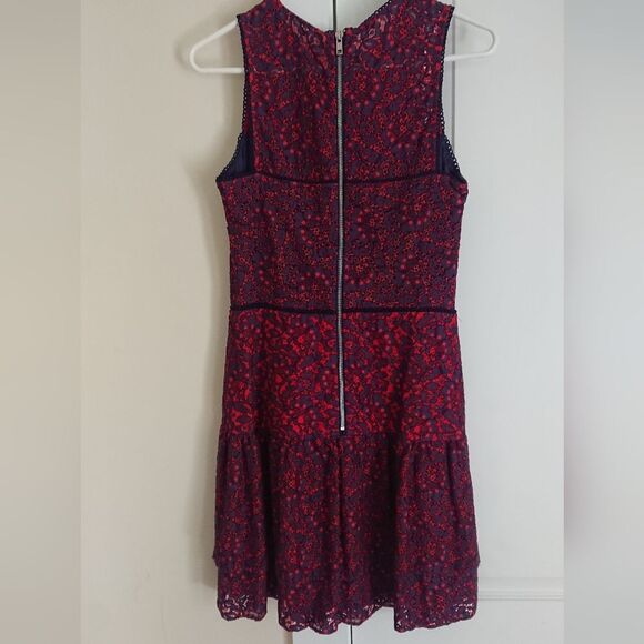 Parker NERISSA COMBO DRESS size M - Picture 3 of 16